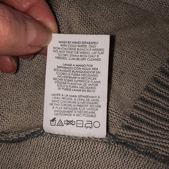 Cabi Gray Blue Long Sleeve Waterfall Cardigan Size XS - Picture 7 of 11